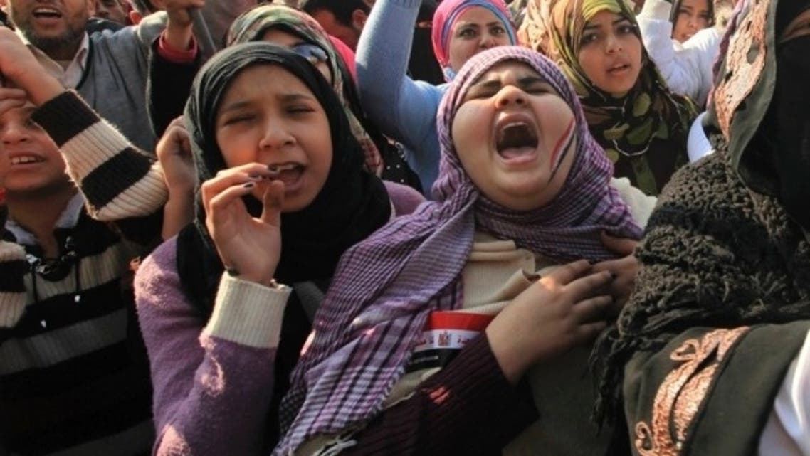 woman in tahrir