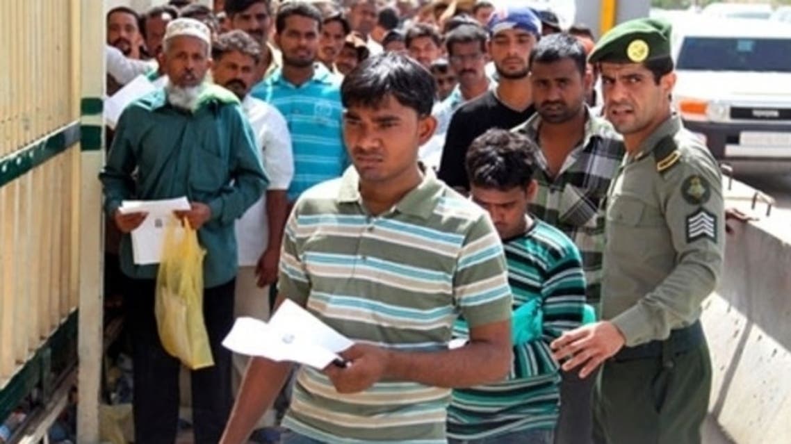 SAUDI FOREIGN WORKER
