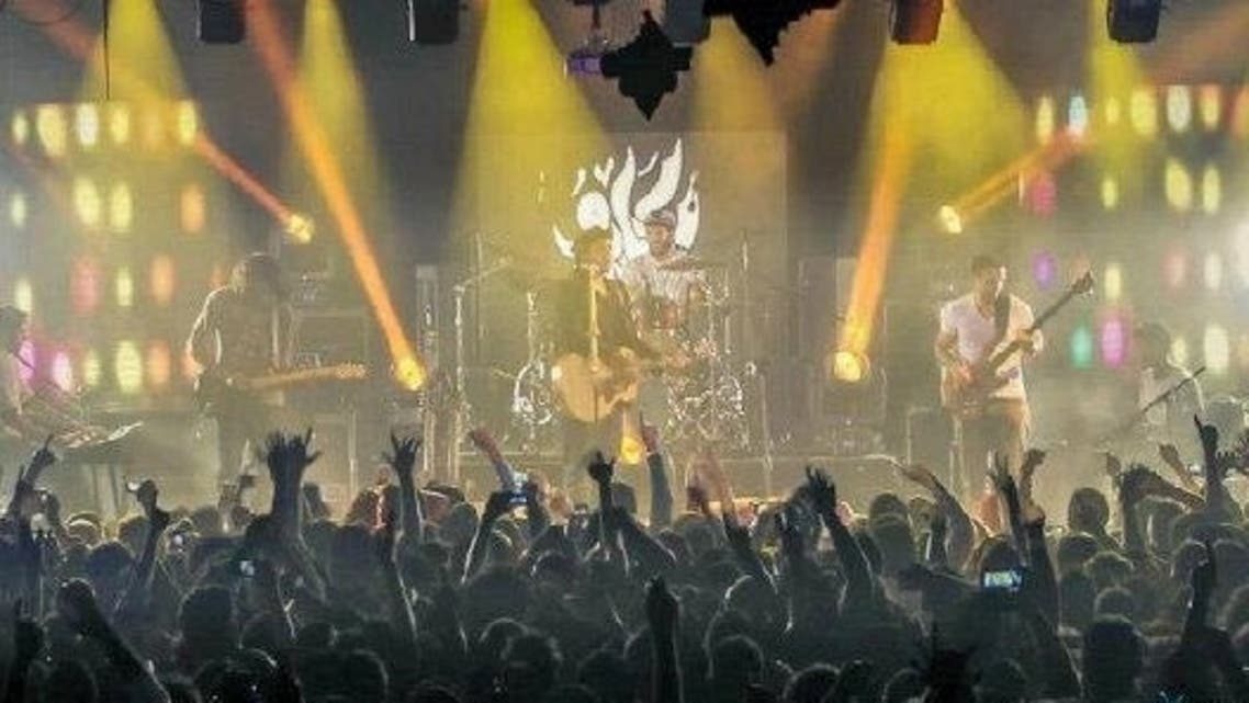 Cairokee performing in November 2012, the year they became a popular protest phenomenon. (Photo courtesy: Facebook)