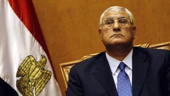 Egypt leader: Presidential election can come first