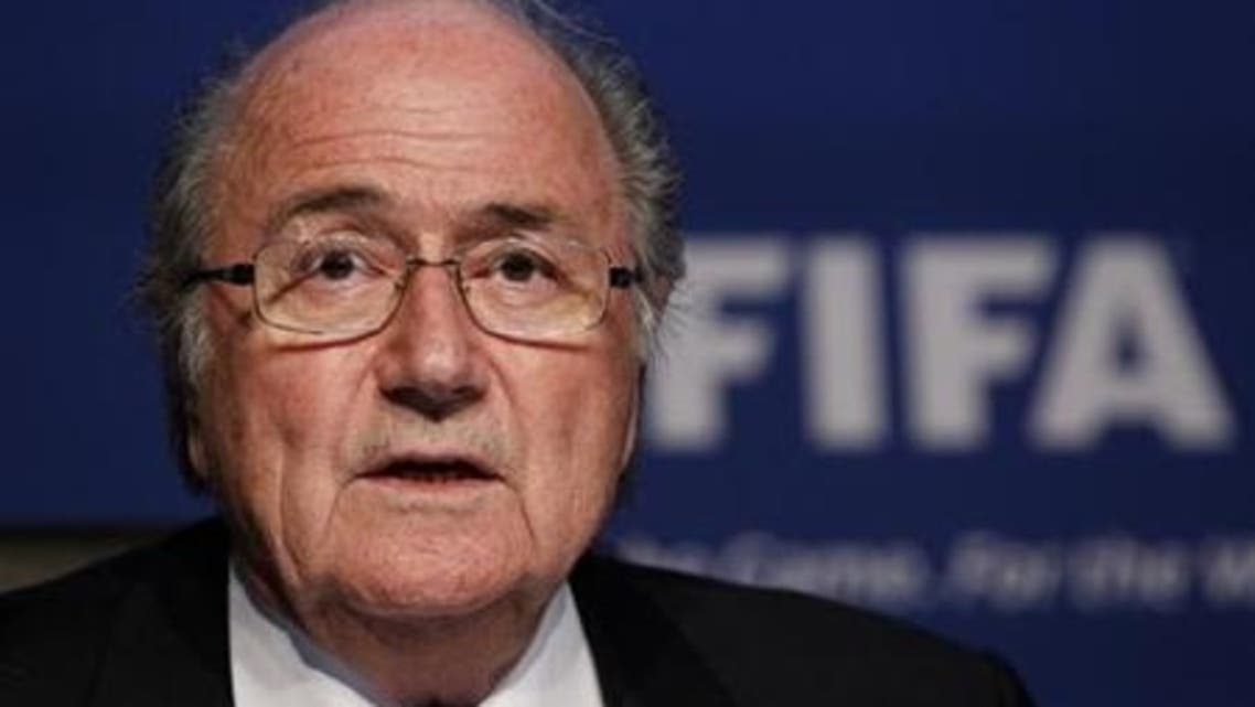 FIFA President Sepp Blatter addresses a news conference in Zurich November 30, 2011. (File photo: Reuters)