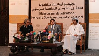 Maradona to stay as Dubai sports ambassador 