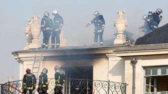 Fire engulfs landmark Paris mansion owned by Qatari prince