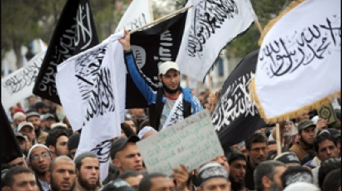 Islamists rally for Sharia law earlier in Tunisia. (File photo: AFP)