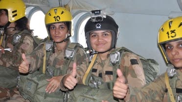 Pakistan Army Women Paratroopers