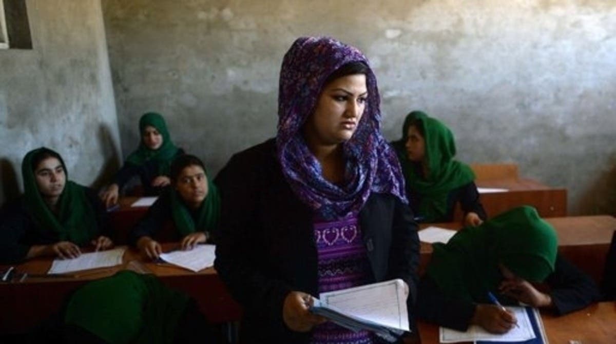 1200px x 671px - School that teaches Afghan girls to speak for themselves | Al Arabiya  English
