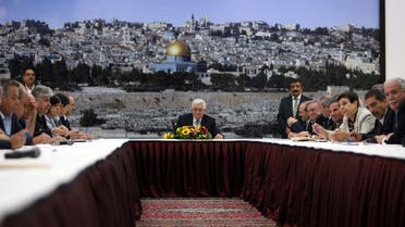 Mahmud Abbas with Committee