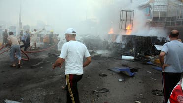تفجير سابق في مدينة الناصرية