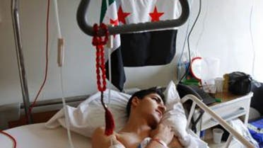 Syria wounded (File photo: Reuters)