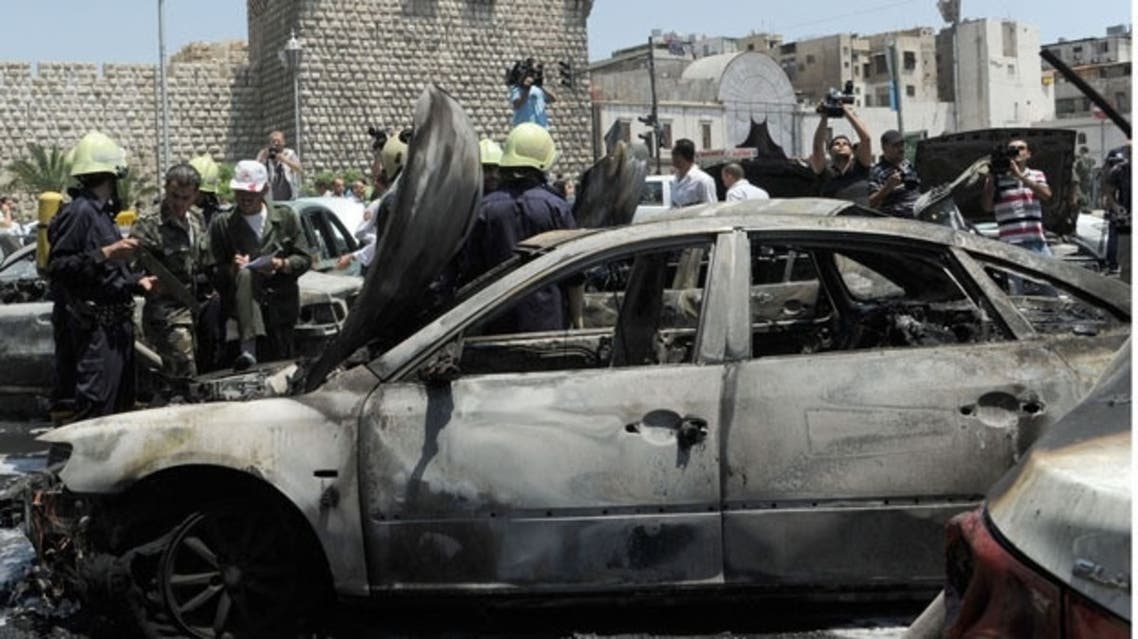 A car bomb explosion in Syria. (File photo: AFP)