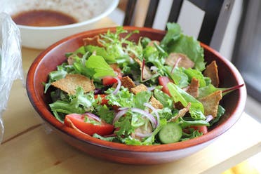 Fatoush salad (Photo courtesy: adventuressheart.com)