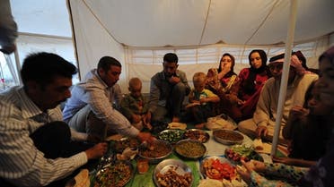 Syrian refugees in Ramadan