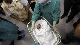 Palestinian woman gives birth from smuggled sperm