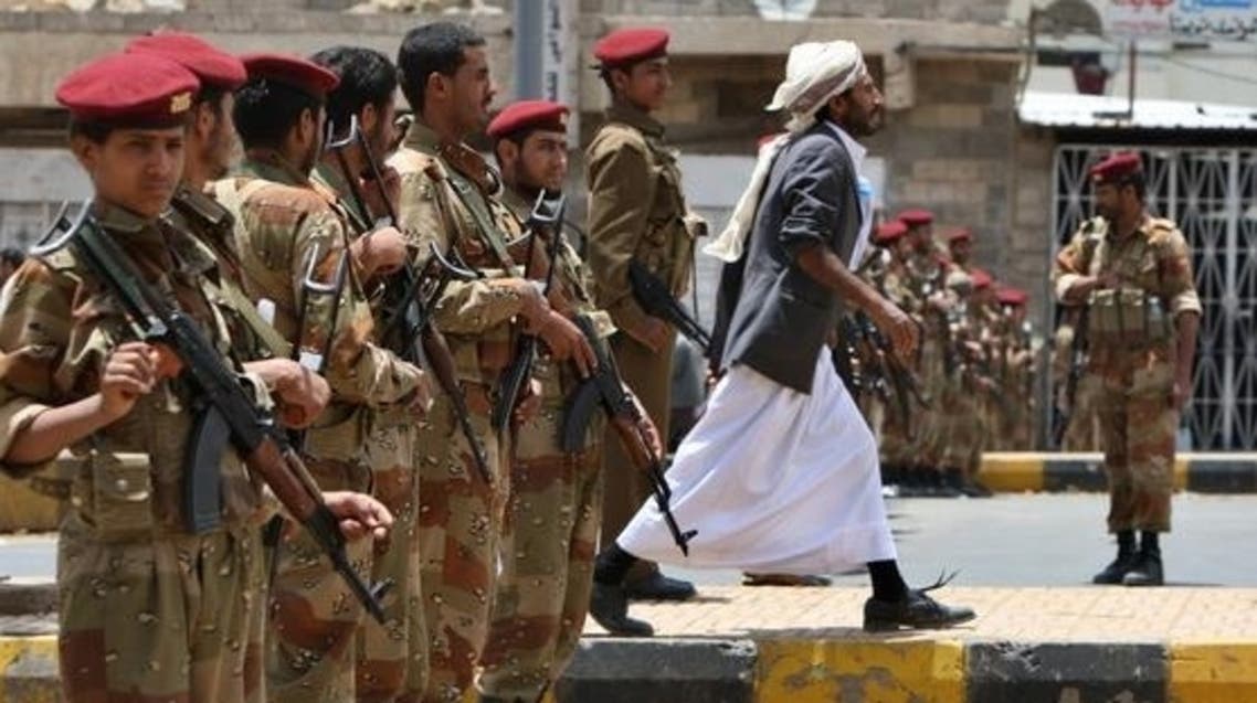 أرشيفية لجنود يمنيين في صنعاء
