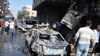 Bomb kills 18 in Damascus suburb: state TV