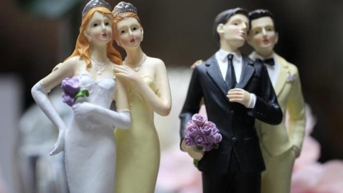 gay couple figurines