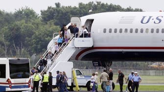FBI meets plane in U.S. after apparent threat