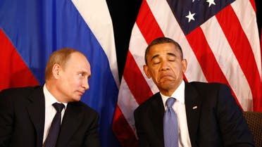 File photo of U.S. President Barack Obama (R) meeting with Russia’s President Vladimir Putin in June 2012. (Reuters)