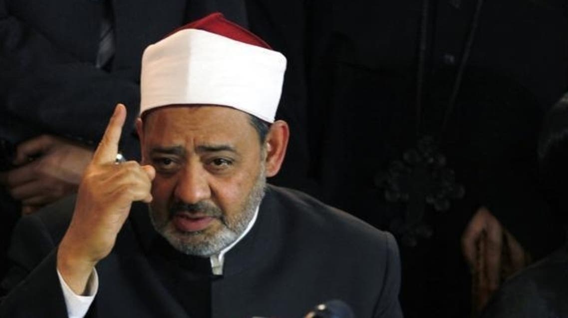 Egyptian Grand Imam of Al-Azhar Ahmed al-Tayeb in Cairo January 2, 2011. Reuters