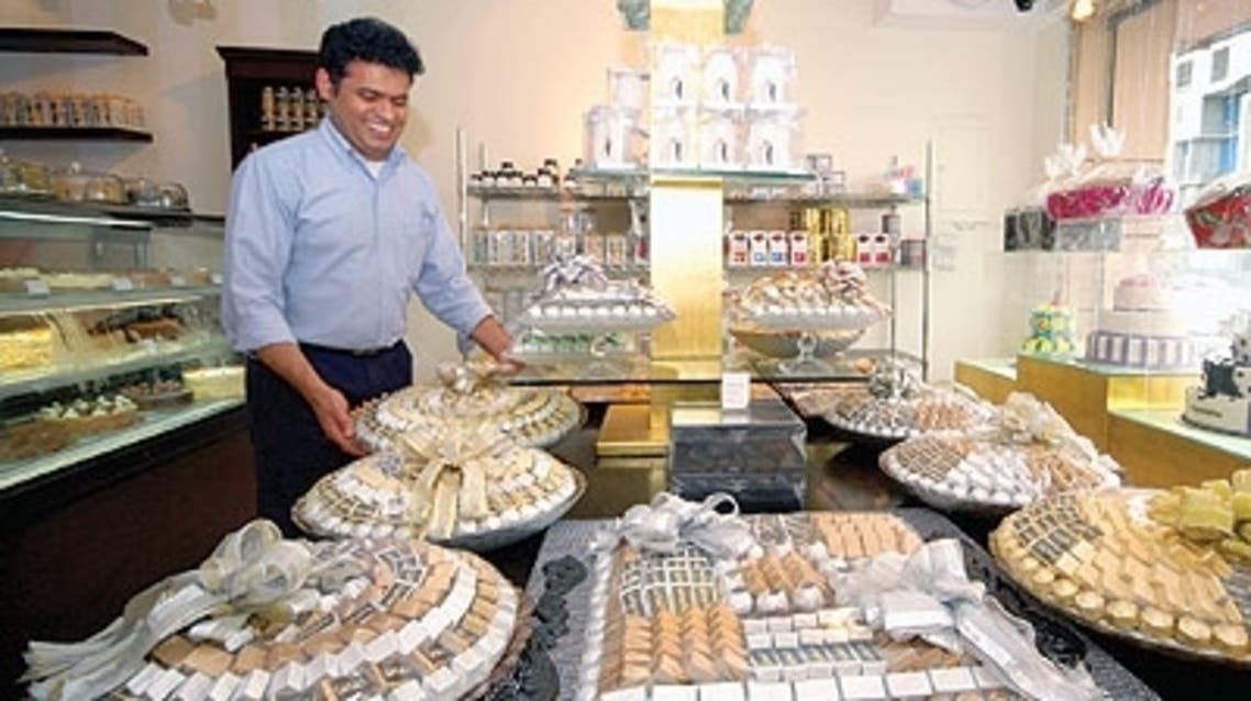 محل لبيع الشوكولاته والحلويات في السعودية