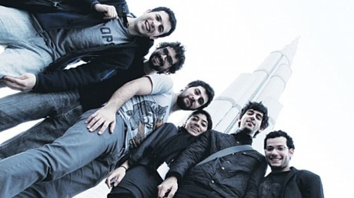 A picture showing the band at Dubai’s iconic Burj Khalifa. (Photo courtesy: Time Out Dubai)