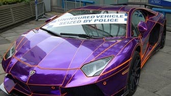 Arab super-cars under crackdown in London streets