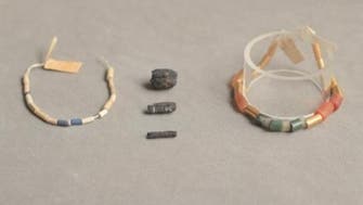 Ancient Egyptian beads are oldest iron objects found