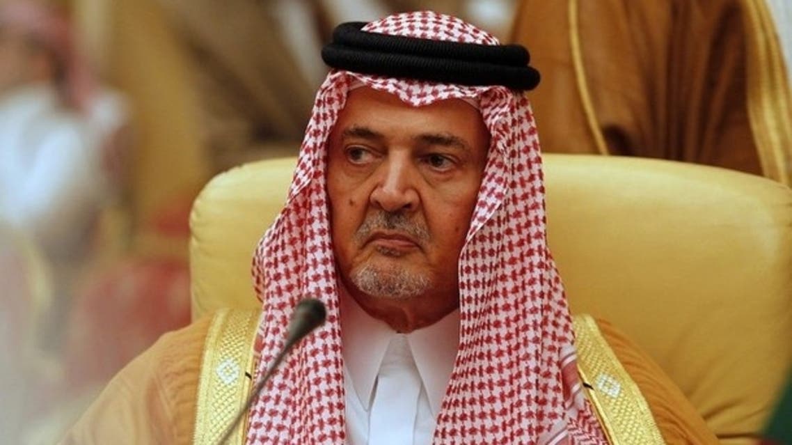 وزير الخارجية السعودي الأمير سعود الفيصل