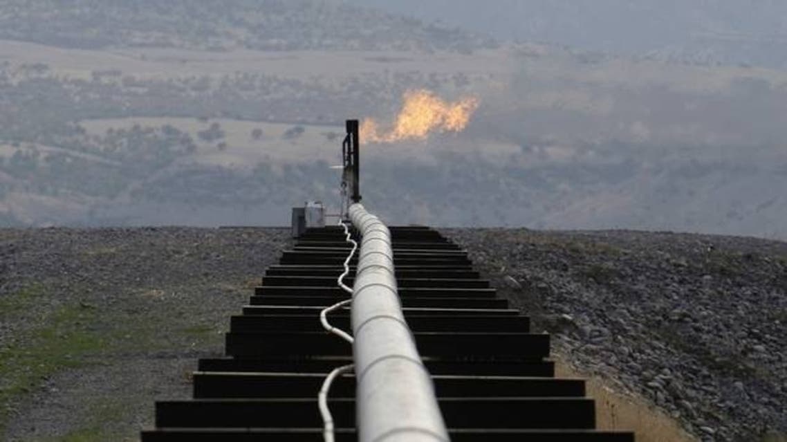 Iraq’s oil exports to Turkey were halted Wednesday by three bombings that targeted an oil pipeline north of Baghdad. (File photo: Reuters)
