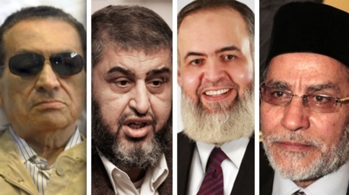 mubarak shater badie hazem (Photo courtesy: Ahram Online)
