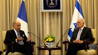 الرئيس الإسرائيلي يدعو لنزع الأسلحة الكيماوية من سوريا