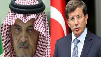 Saudi, Turkey foreign ministers discuss Syria