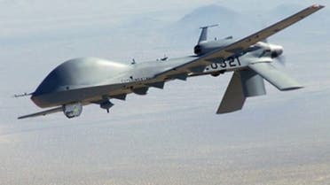 File photo of a US drone. PHOTO AFP