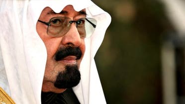 Saudi king Abdullah AFP