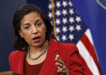 Former National Security Advisor and US ambassador to the United Nations Susan Rice. (AFP)