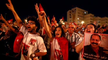 Tunisians protestsreuters