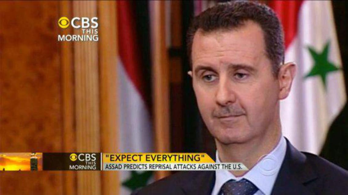 assad interview cbs