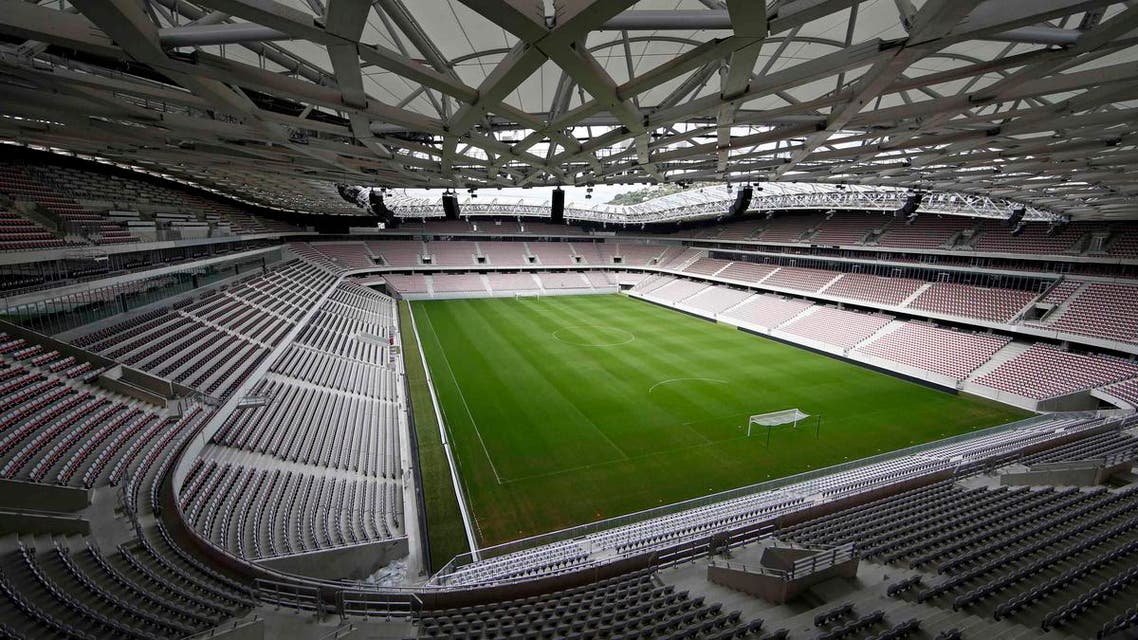 A general view of the field at the new Allianz Riviera soccer stadium in Nice September 16, 2013. reuters
