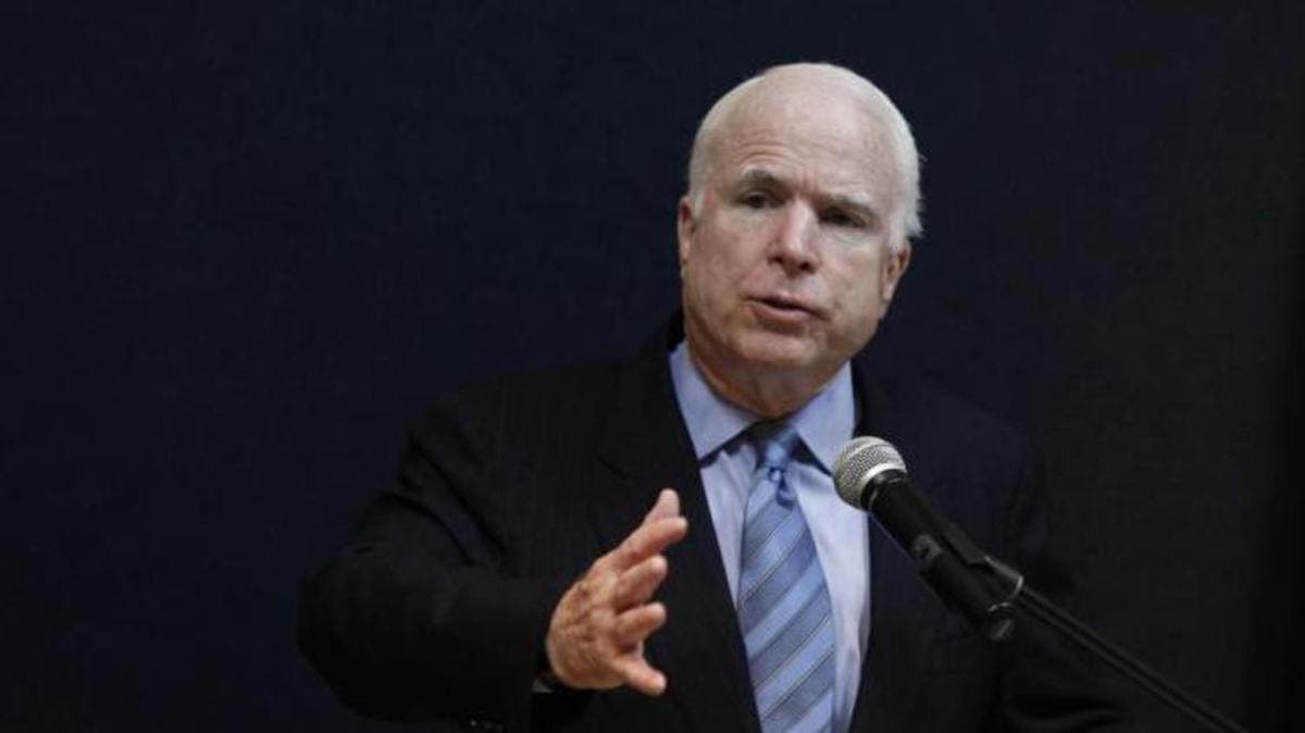 McCain slams Putin in opinion piece for Pravda Al Arabiya English image