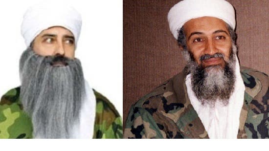 The Halloween costume, (L), has come under attack for its resemblance to Osama Bin Laden. (Photo courtesy: Sikh Coalition)