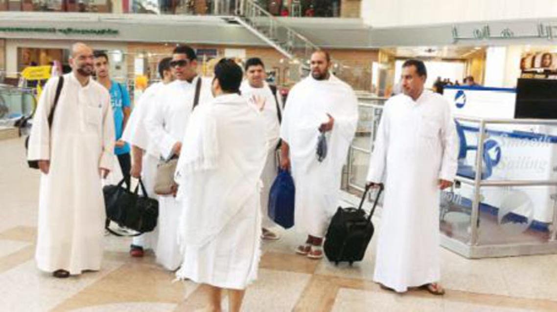 حجاج في مطار الكويت
