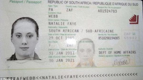 Report White Widow Paid For Fake Passports To Enter South Africa