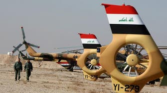 Iraqi helicopter shot down on anti-militant operation