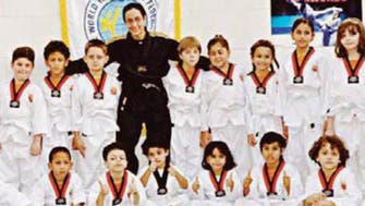 First Saudi female taekwondo trainer 