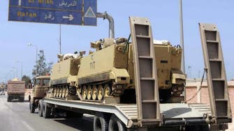 Attack on Egypt army convoy kills 2 soldiers