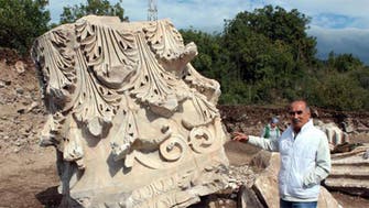 ‘Biggest’ Roman capital unearthed in Turkey 
