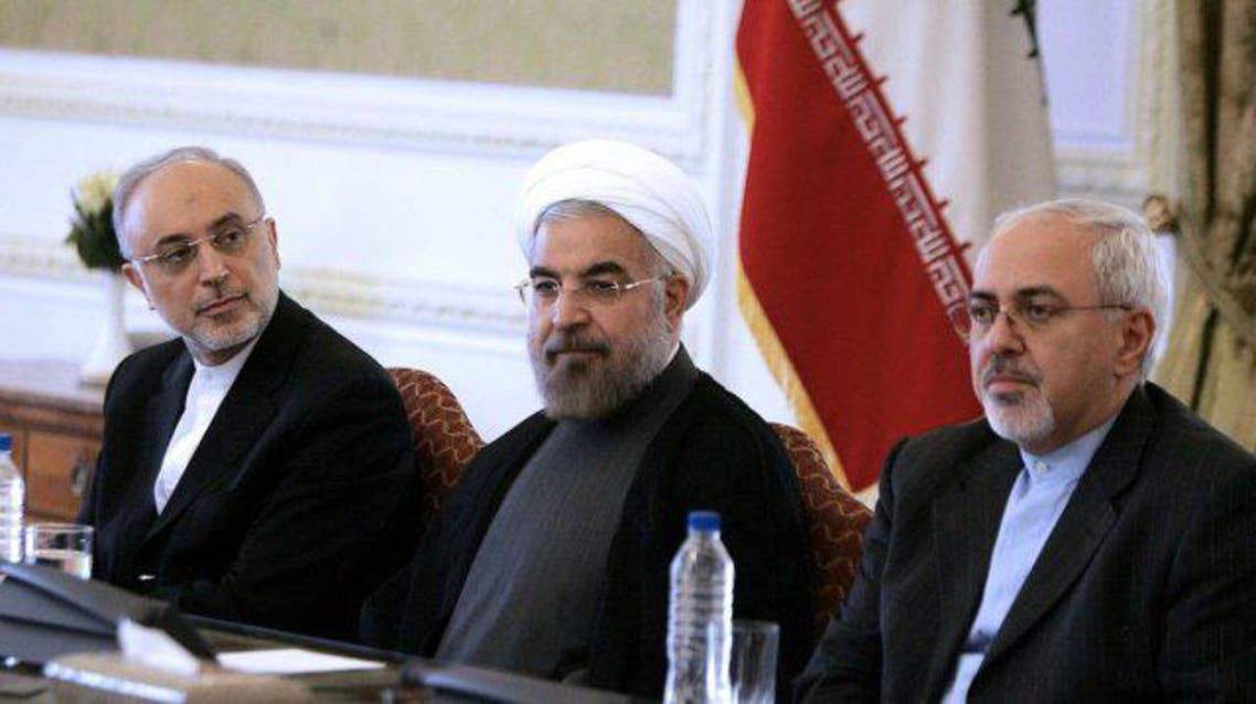 Mohammed Javad Zarif Hassan Rouhani AFP