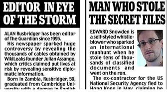 The Guardian at center of media storm over Snowden leaks