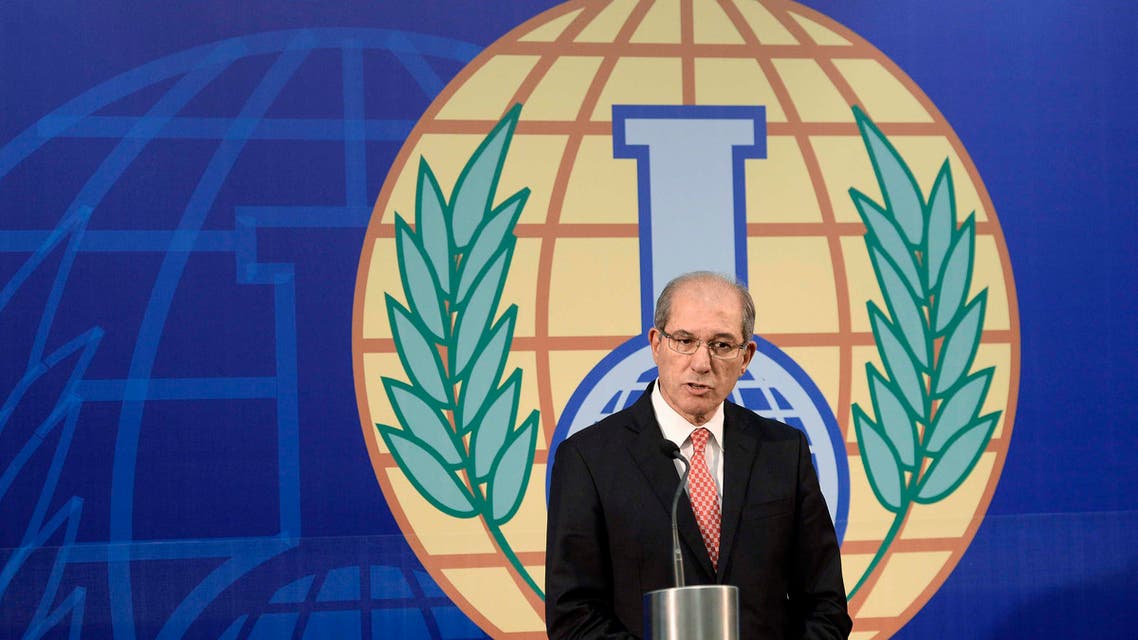 Organisation for the Prohibition of Chemical Weapons (OPCW) Director General Ahmet Uzumcu speaks during a news conference in The Hague, October 9, 2013. Reuters