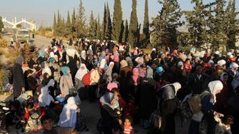 Red Crescent: 1,500 evacuated from besieged Damascus suburb